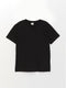 V-Neck Short Sleeve Basic Boy T-Shirt